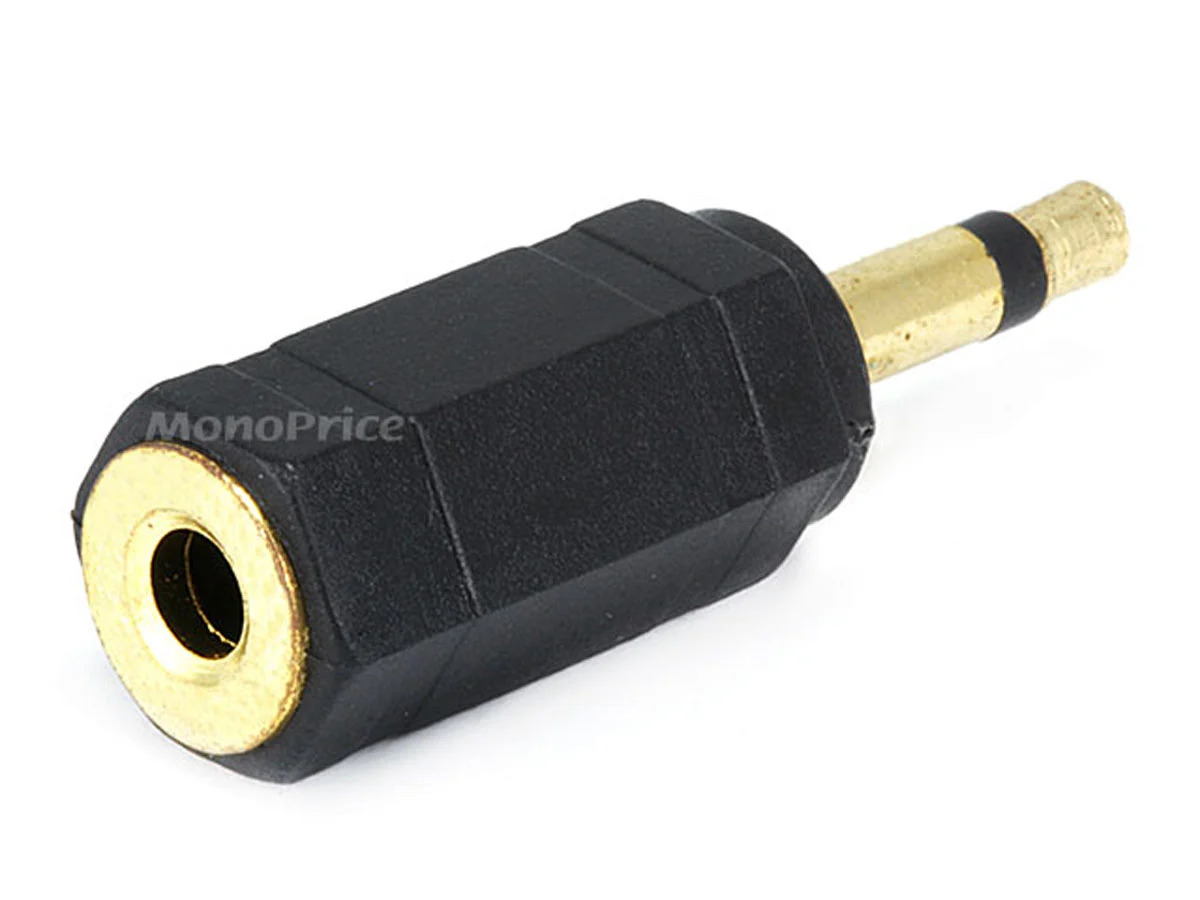 thumbnail image 2 of Choice Select 1/8" 3.5mm Mono Mini Plug Keystone Jack – Ivory, CHO1028I 2 of 4
